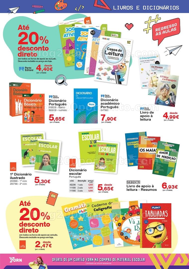 Antevisão Folheto STAPLES Regresso às Aulas Promoções de 17 agosto a 30 setembro